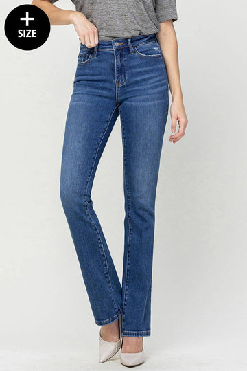 HIGH RISE BOOTCUT JEAN, Flying Monkey (Plus Only)
