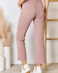 RISEN High Rise Ankle Flare Jeans