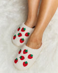 Melody Printed Plush Slippers (various)