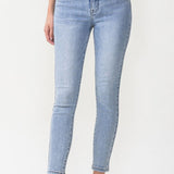 Lovervet Full Size Talia High Rise Crop Skinny Jeans (online only)