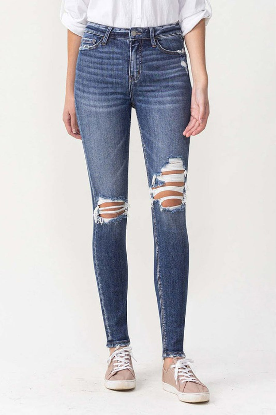 High Rise Skinny, Lovervet by Vervet