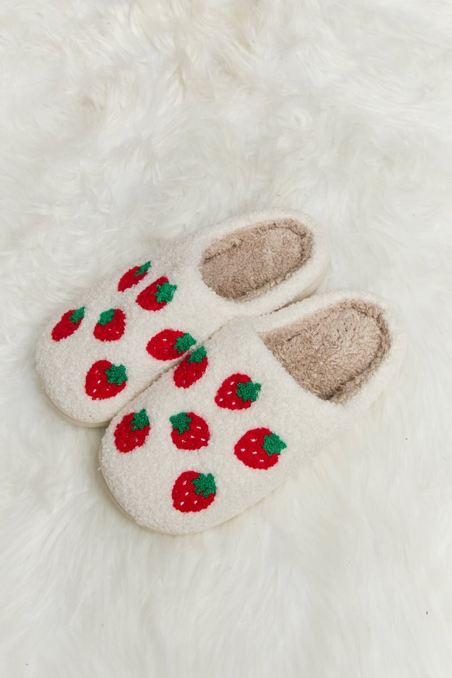 Melody Printed Plush Slippers (various)