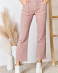 RISEN High Rise Ankle Flare Jeans