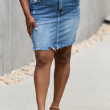 RISEN Amelia Denim Mini Skirt