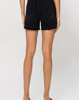 High Rise Criss Cross Stretch Shorts by Vervet